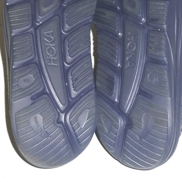 Hoka Ora Women's Athletic Slides Sandals Size: 8 Navy - Picture 7 of 8